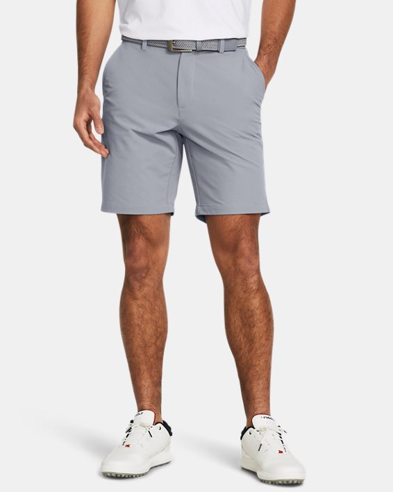 Men's UA Matchplay Tapered Shorts, Gray, pdpMainDesktop image number 0